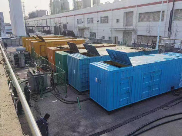 克拉玛依柴油发电机出租案例展示